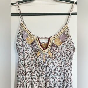 Skemo Jumpsuit- Sleeveless (Beaded/Sequin)